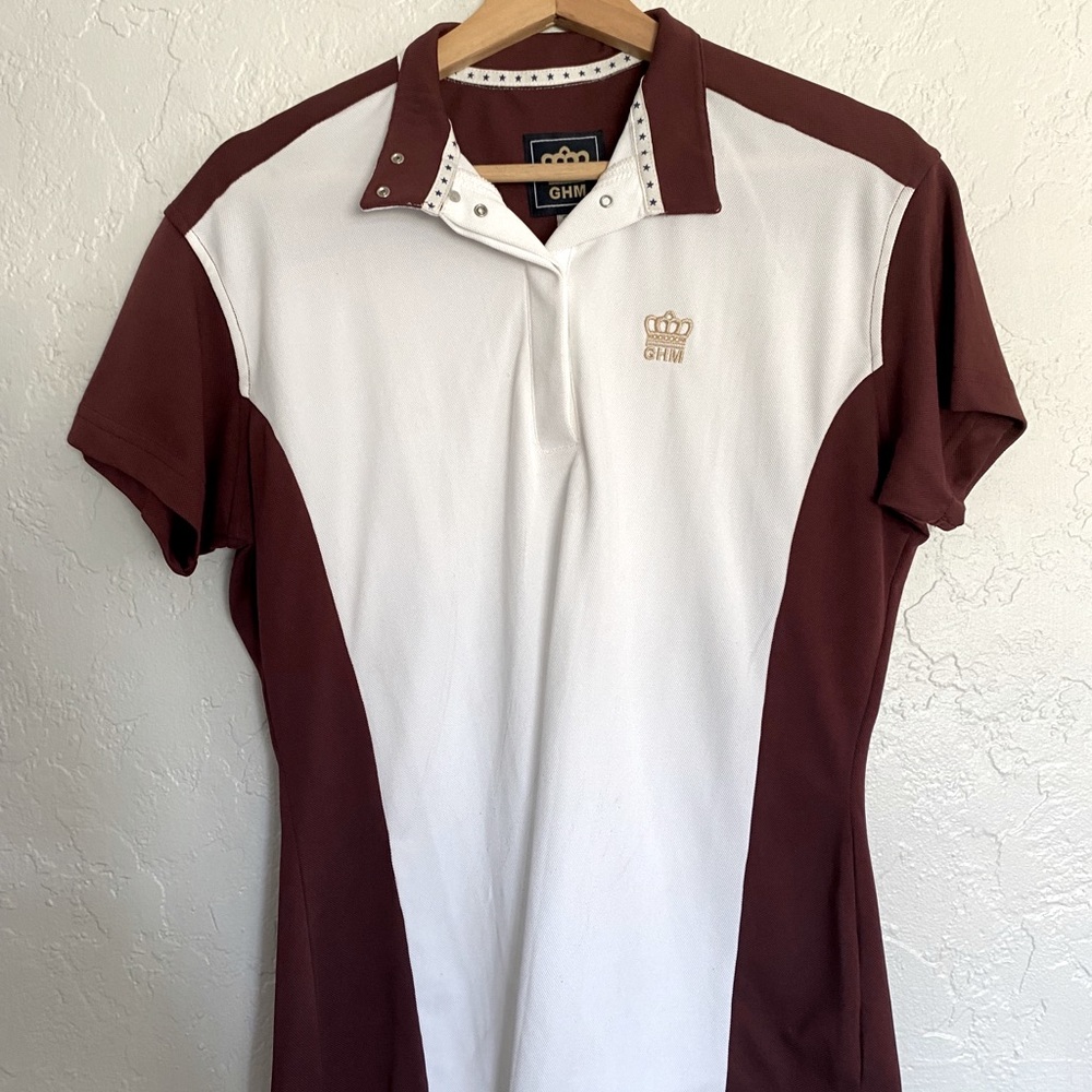 Equine Couture George Morris Show Shirt SS 38 New